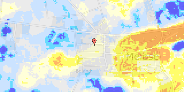 Ekstrem regn på Travegårdsvej 7