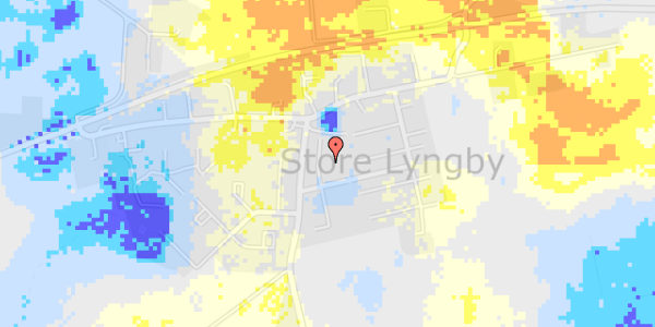 Ekstrem regn på Tvedåsvej 15