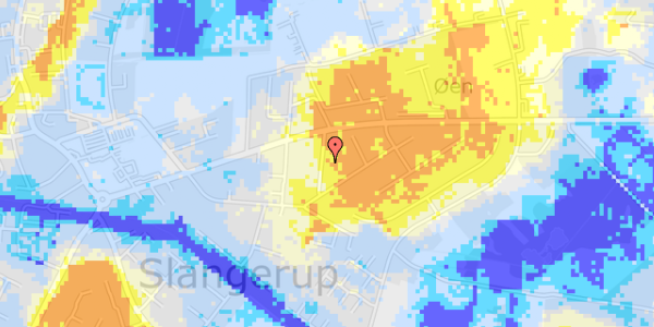 Ekstrem regn på Anders Jensensvej 5