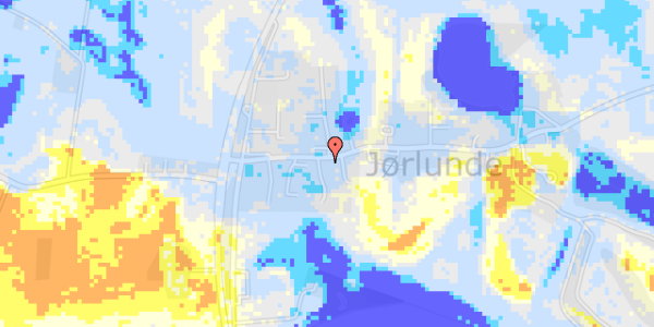 Ekstrem regn på Bakkevej 1B