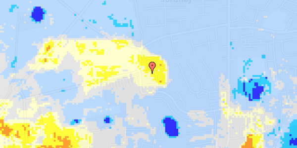 Ekstrem regn på Byvangen 15