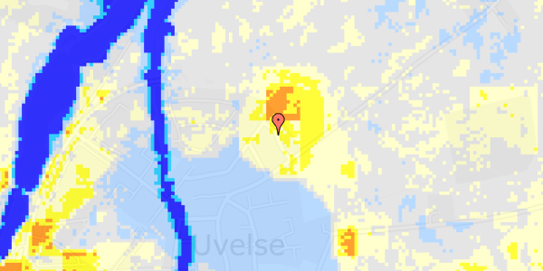 Ekstrem regn på Hans Andersensvej 7