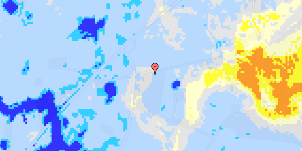 Ekstrem regn på Hillerødvej 30