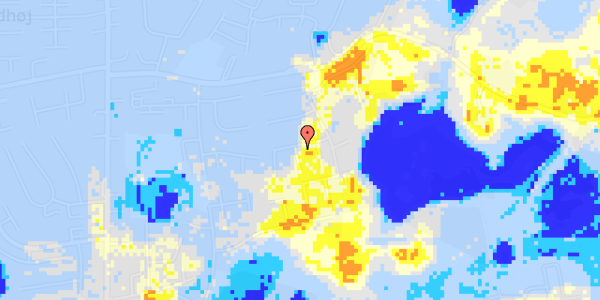 Ekstrem regn på Hvedemarken 13