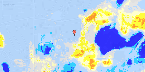 Ekstrem regn på Hvedemarken 14