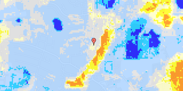 Ekstrem regn på Kongensgade 22