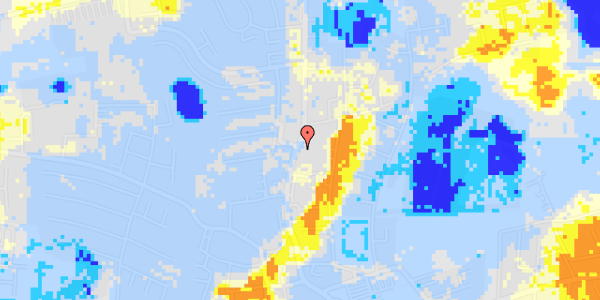 Ekstrem regn på Kongensgade 26, 1. 