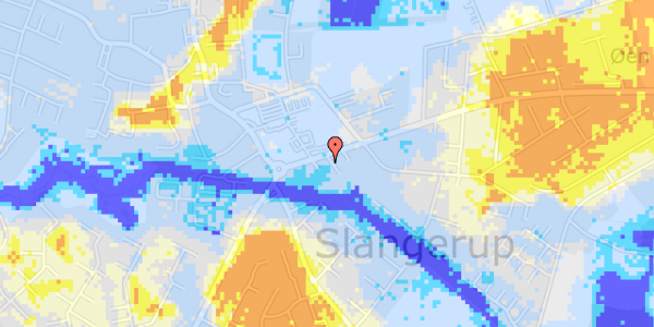 Ekstrem regn på Københavnsvej 8A