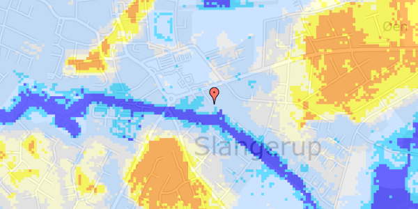 Ekstrem regn på Københavnsvej 10