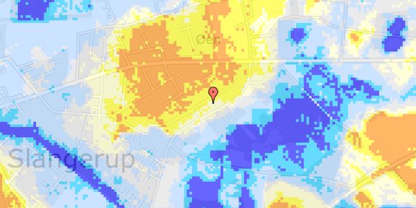 Ekstrem regn på Lupinvej 6