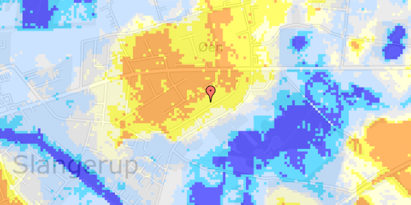 Ekstrem regn på Lupinvej 38