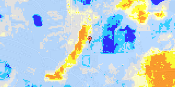 Ekstrem regn på Margrethevej 3