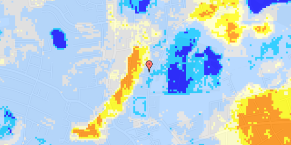 Ekstrem regn på Margrethevej 4