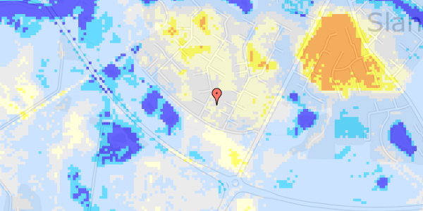 Ekstrem regn på Mølleengen 8