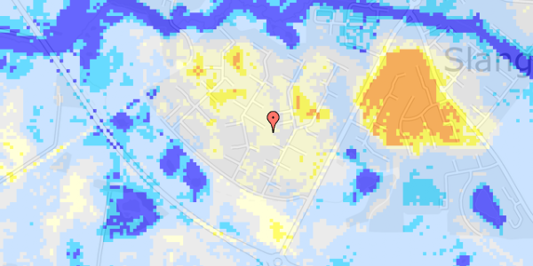 Ekstrem regn på Mølleengen 22