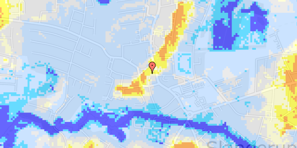 Ekstrem regn på Møllestræde 7