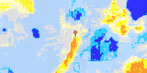 Ekstrem regn på Nybrovej 7