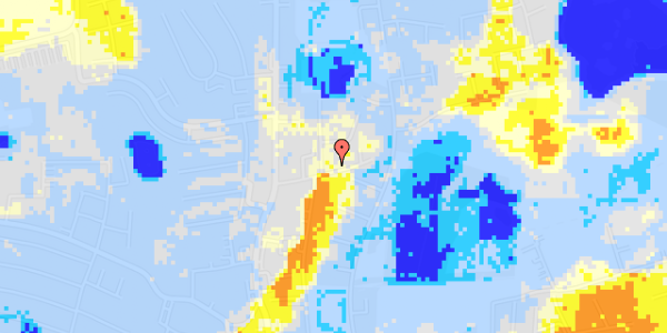 Ekstrem regn på Nybrovej 11