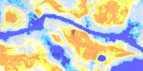 Ekstrem regn på Slangerup Ås 5A