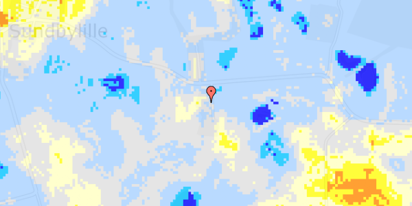 Ekstrem regn på Sundbylillevej 5