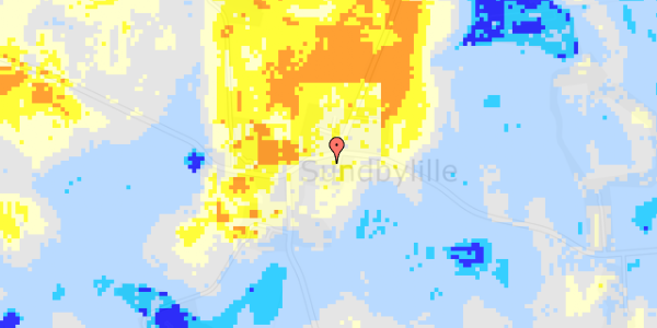 Ekstrem regn på Sundbylillevej 11