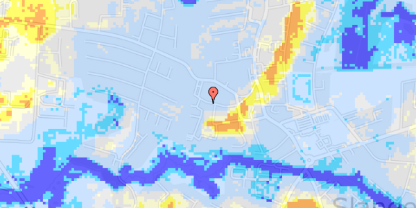 Ekstrem regn på Svaldergade 9