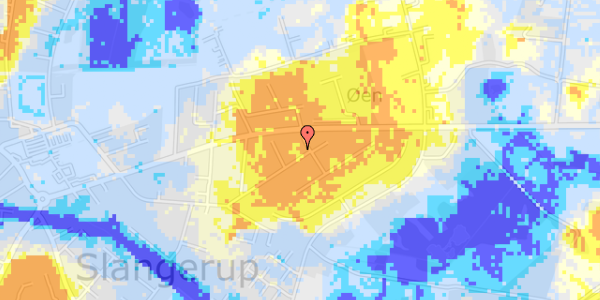 Ekstrem regn på Tulipanvej 6