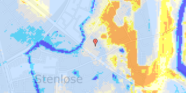 Ekstrem regn på Bastbrovej 29