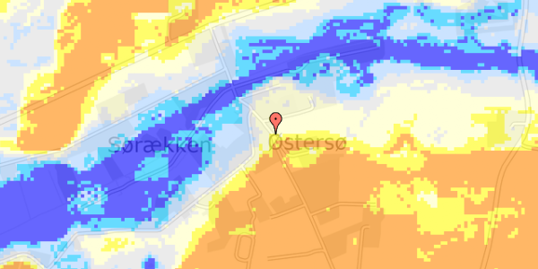 Ekstrem regn på Bjellekjærvej 14