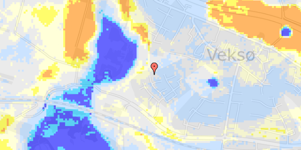 Ekstrem regn på Brøndsted 219