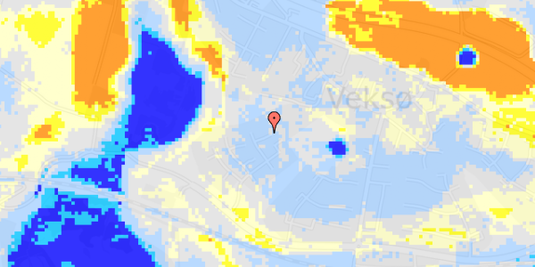 Ekstrem regn på Brøndsted 413