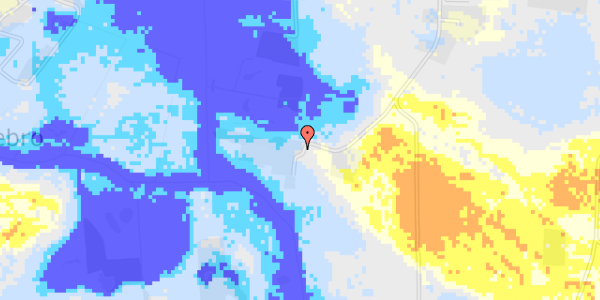 Ekstrem regn på Damstensvej 10