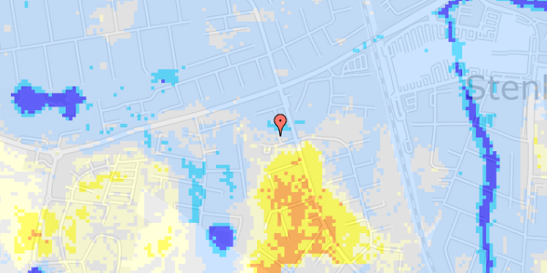 Ekstrem regn på Drosselvej 8