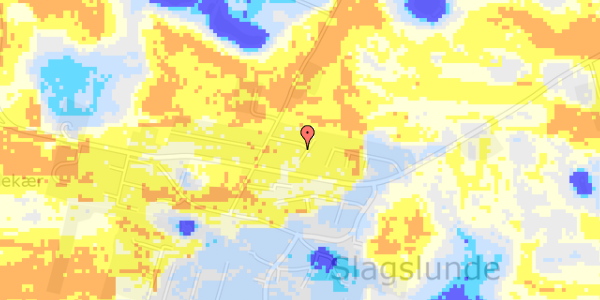 Ekstrem regn på Egetoften 8