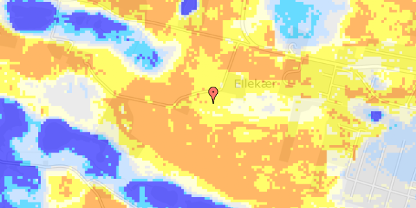 Ekstrem regn på Ellekærvej 3