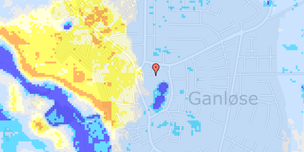 Ekstrem regn på Farumvej 4E