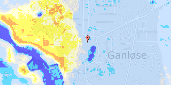 Ekstrem regn på Farumvej 4G