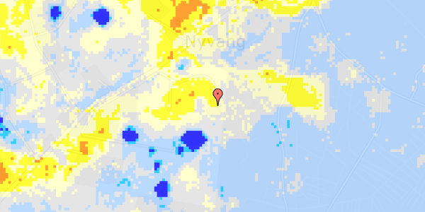 Ekstrem regn på Farumvej 82