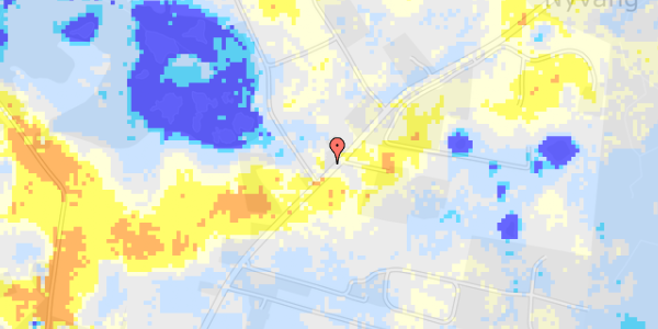 Ekstrem regn på Farumvej 115