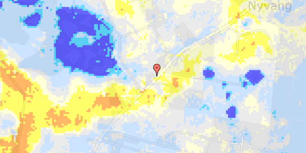 Ekstrem regn på Farumvej 117