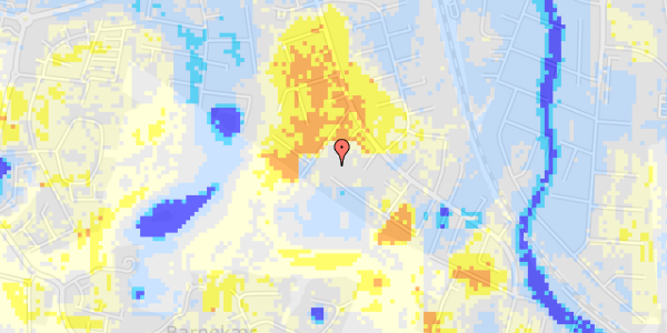 Ekstrem regn på Fasanvej 26