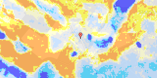 Ekstrem regn på Gulbjergvej 77