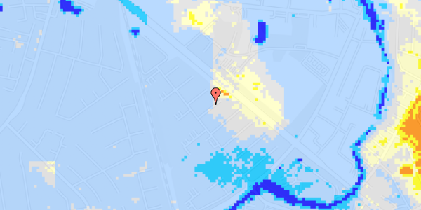 Ekstrem regn på Helgesvej 5