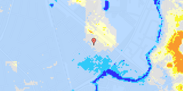 Ekstrem regn på Hermannsvej 6