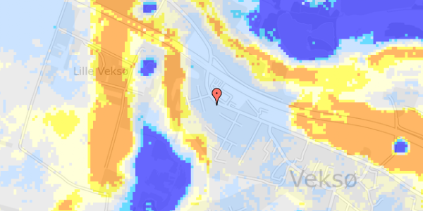 Ekstrem regn på Hesselholm 103