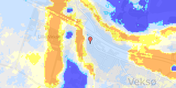 Ekstrem regn på Hesselholm 108