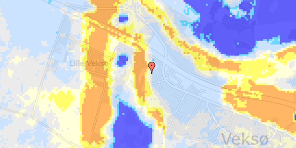 Ekstrem regn på Hesselholm 208