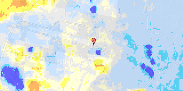 Ekstrem regn på Hyldegårdsvej 5