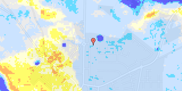 Ekstrem regn på Karlskov Bakke 3