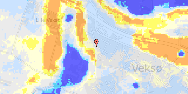 Ekstrem regn på Katholm 212